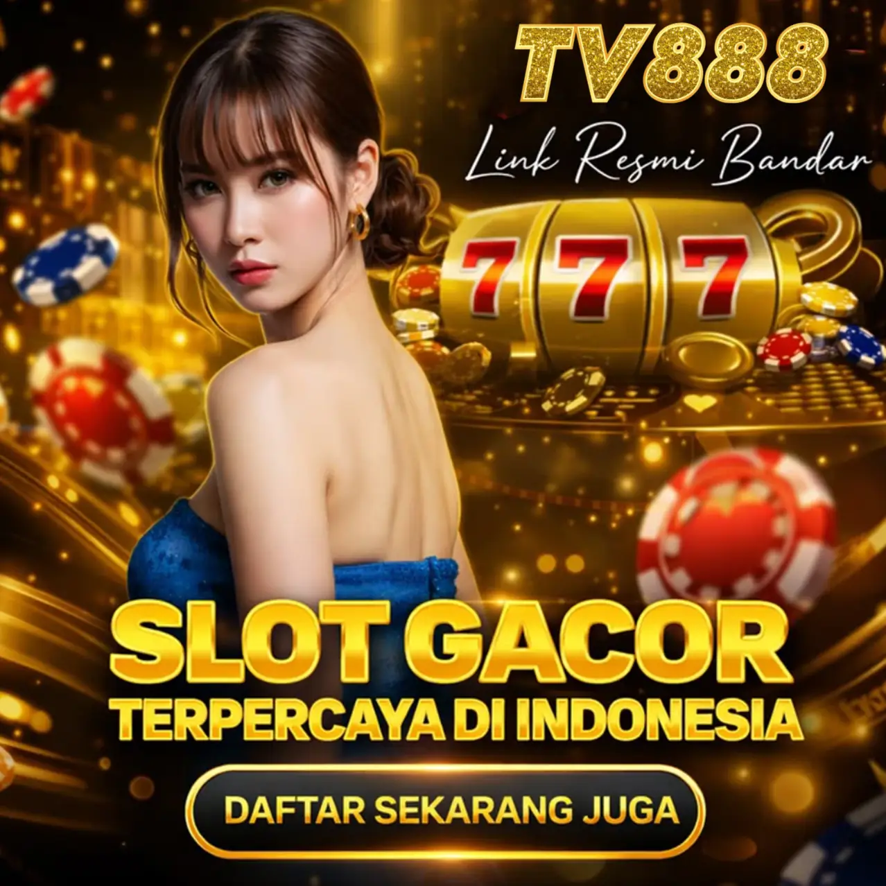 Banner Aplikasi TV888 dengan akses permainan digital