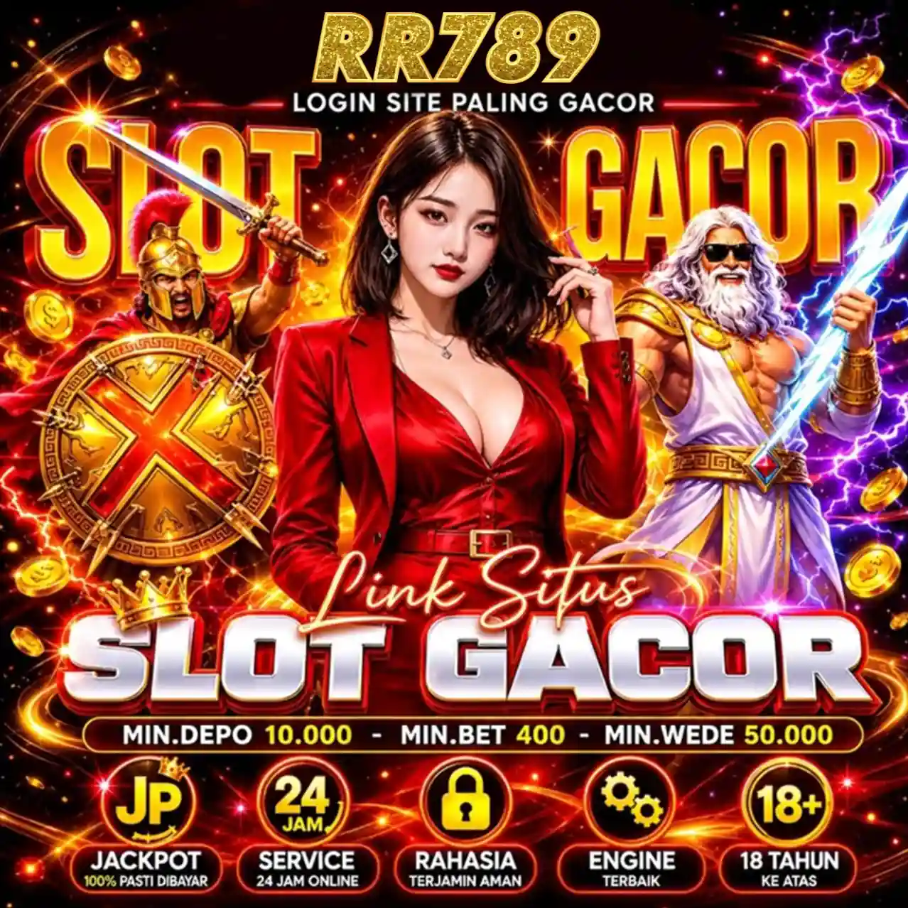 Banner Aplikasi RR789 dengan akses permainan digital