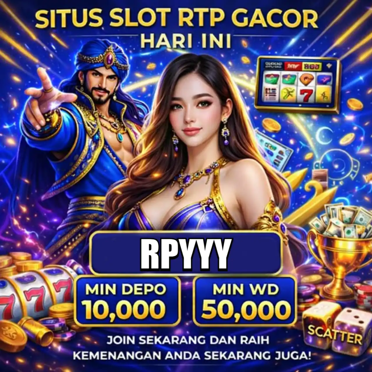 Banner Aplikasi RPYYY dengan akses permainan digital