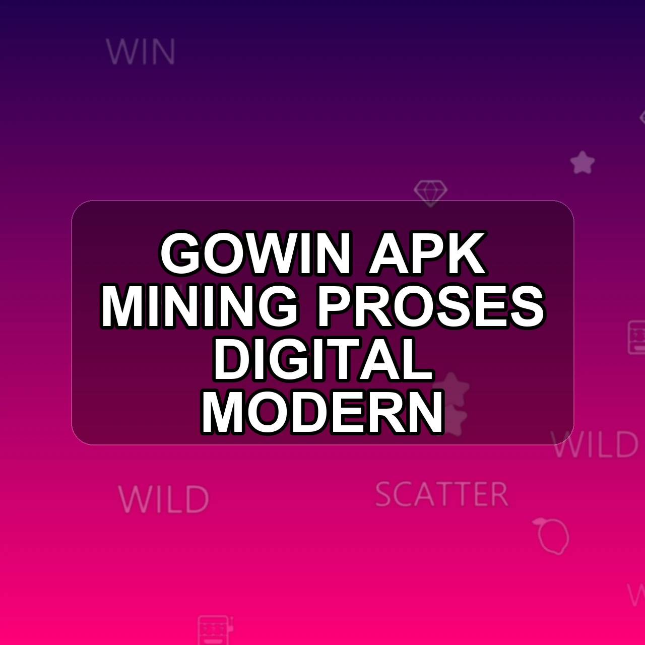 GOWIN Unduh APK - Aplikasi Android Mining Go Win
