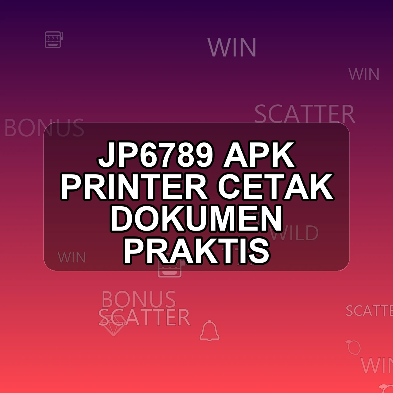 JP6789 Unduh APK - Aplikasi Android Printer Jp 6789