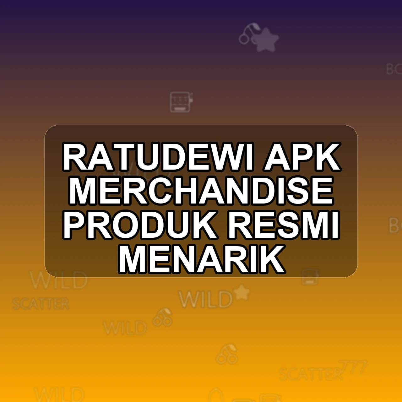 Ratudewi Unduh APK - Aplikasi Android Merchandise Ratu Dewi