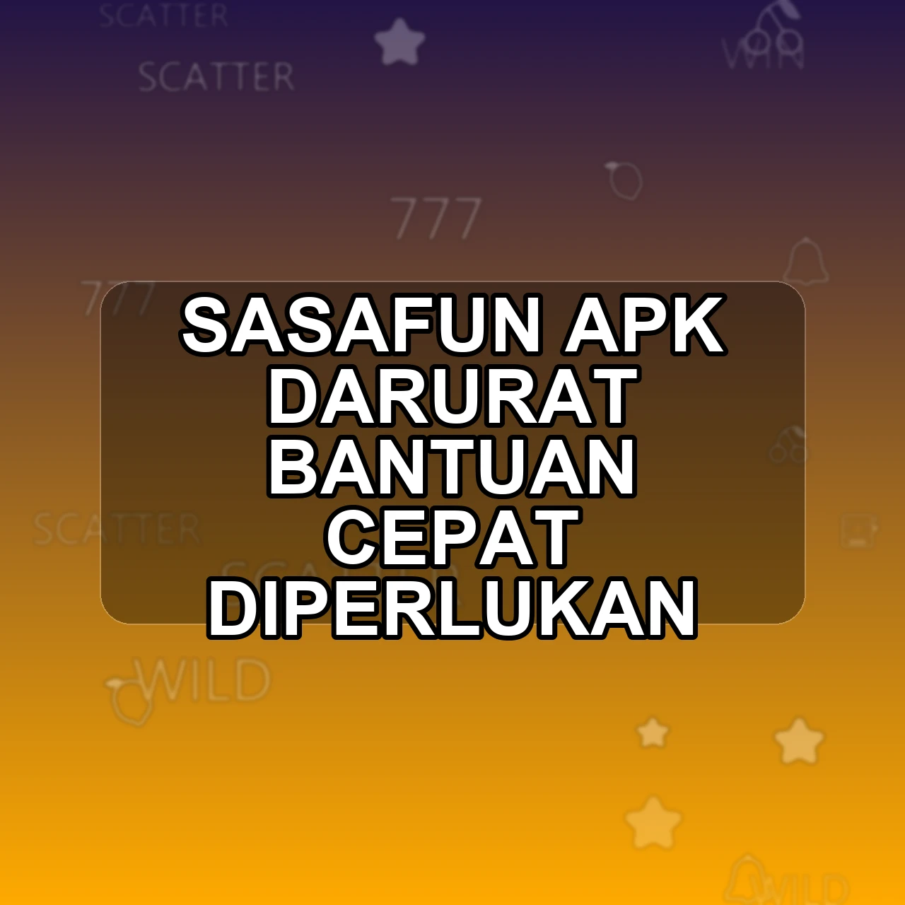 SASAFUN Unduh APK - Aplikasi Android Darurat Sasa Fun