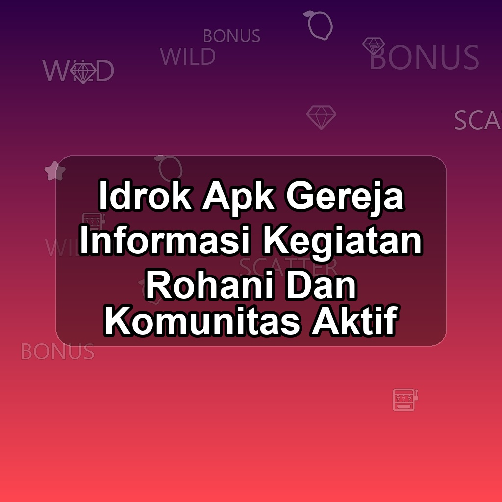 IDROK Unduh APK - Aplikasi Android Gereja Idr Ok