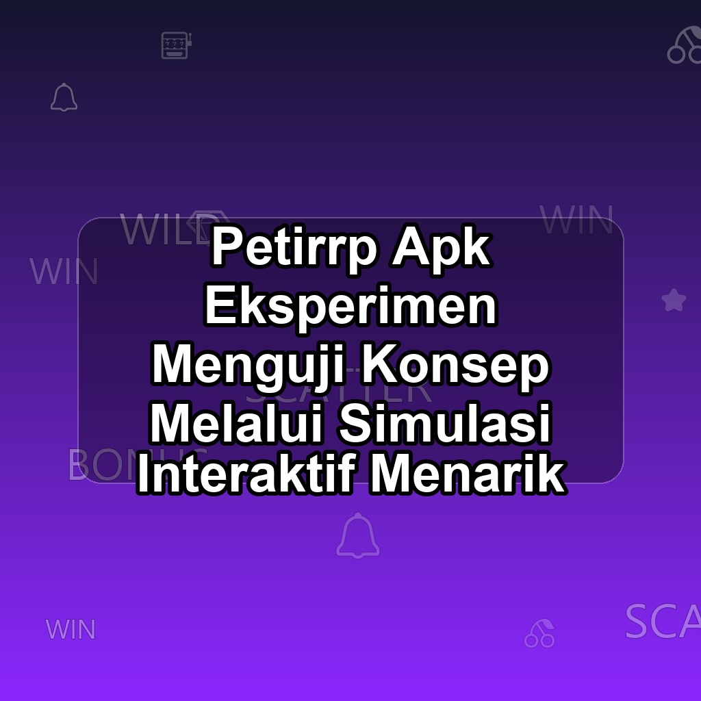 Petirrp Unduh APK - Aplikasi Android Eksperimen Petir Rp