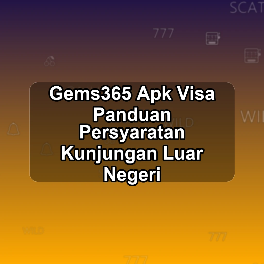 GEMS365 APK