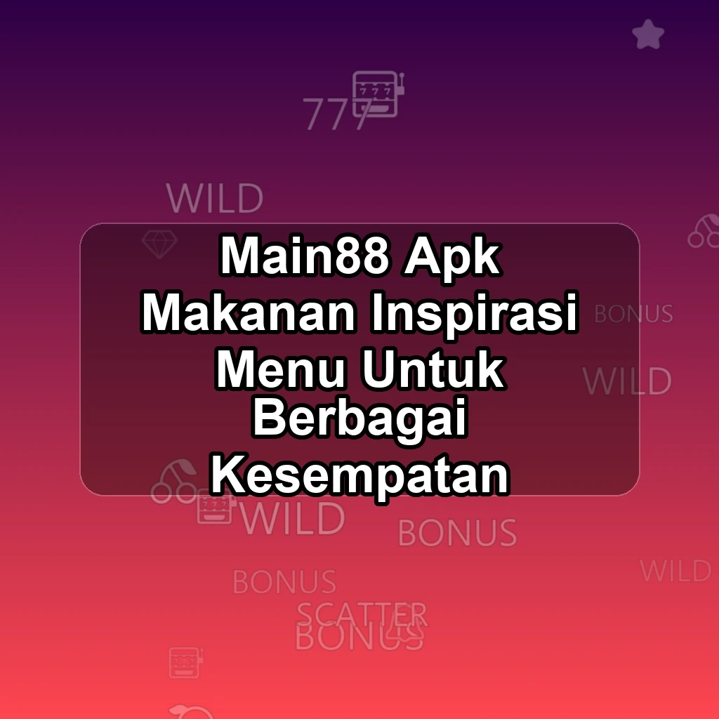 MAIN88 APK