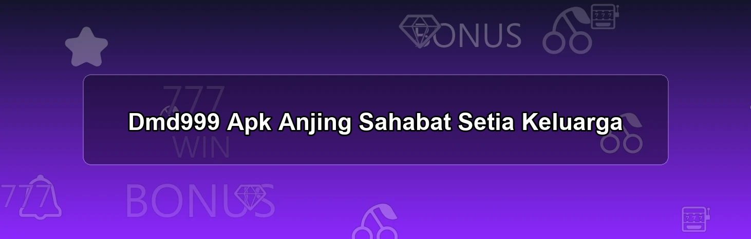 Dmd999 Apk Anjing