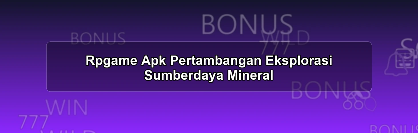 Rpgame Apk Pertambangan