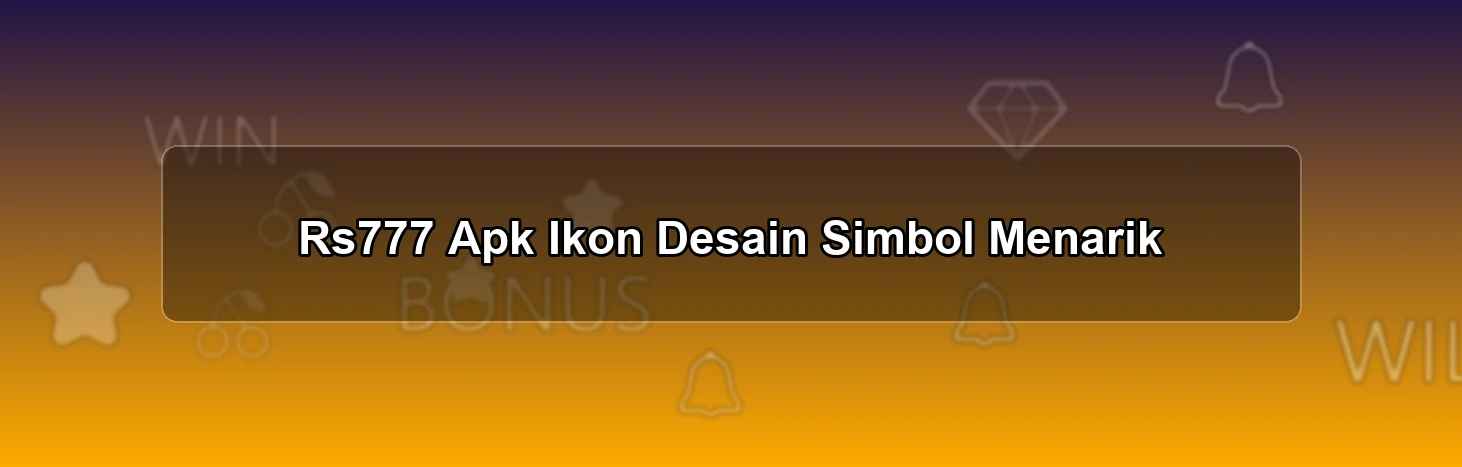 Rs777 Apk Ikon