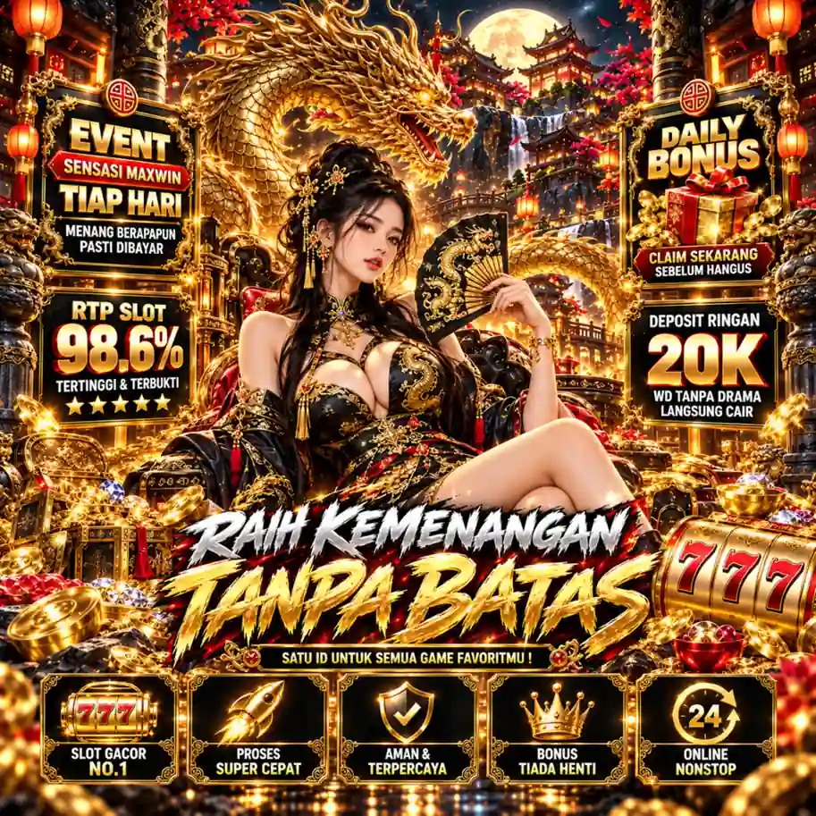Banner Aplikasi RAJA CORC dengan akses permainan digital