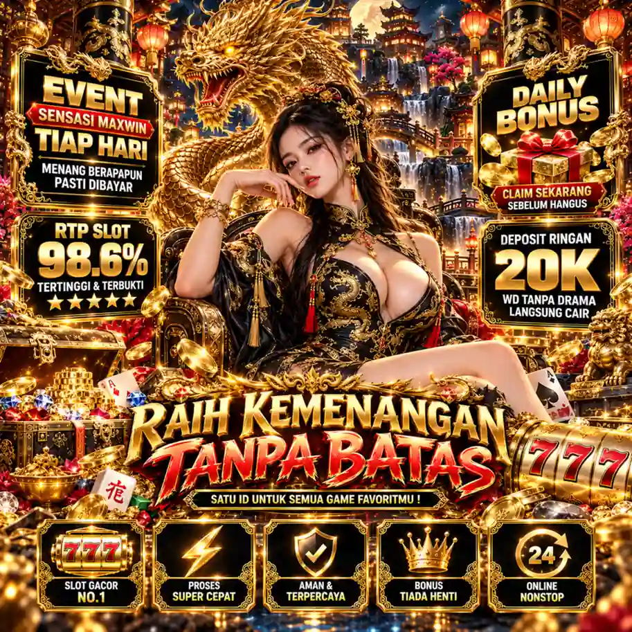 Tampilan utama aplikasi AWANLUCK dengan akses permainan digital