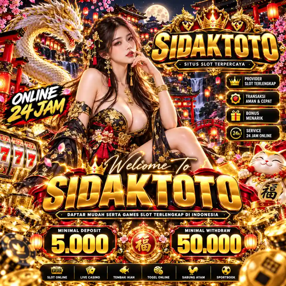 Tampilan utama aplikasi RK55 dengan akses permainan digital