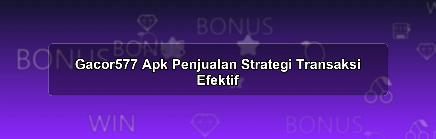 GACOR577 APK