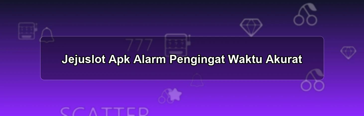 JEJUSLOT APK