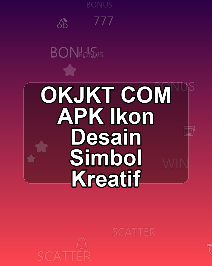 OKJKT COM APK Ikon Desain Simbol Kreatif